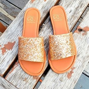 Rose Gold Sandals
